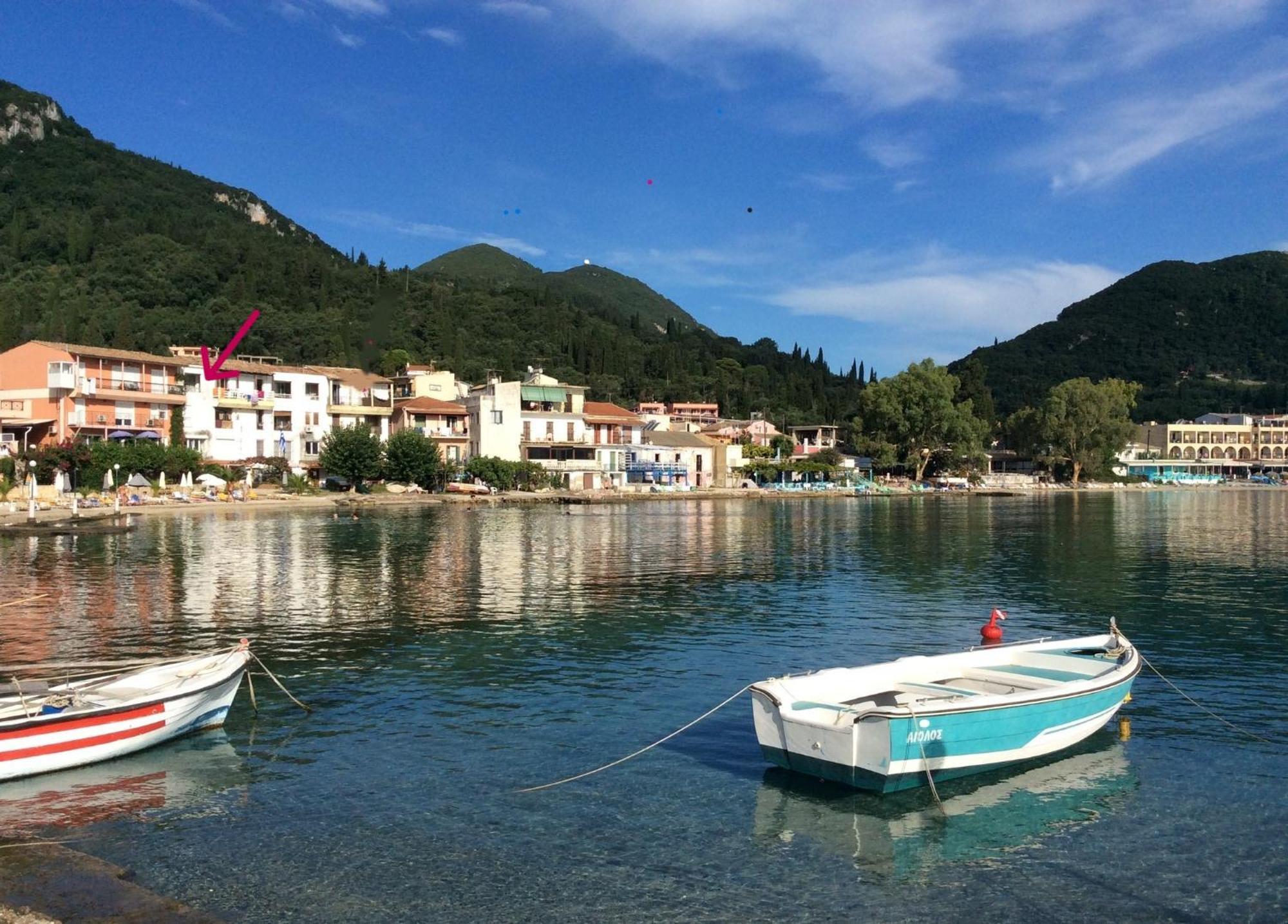 Seaview House Daire Benitses  Dış mekan fotoğraf